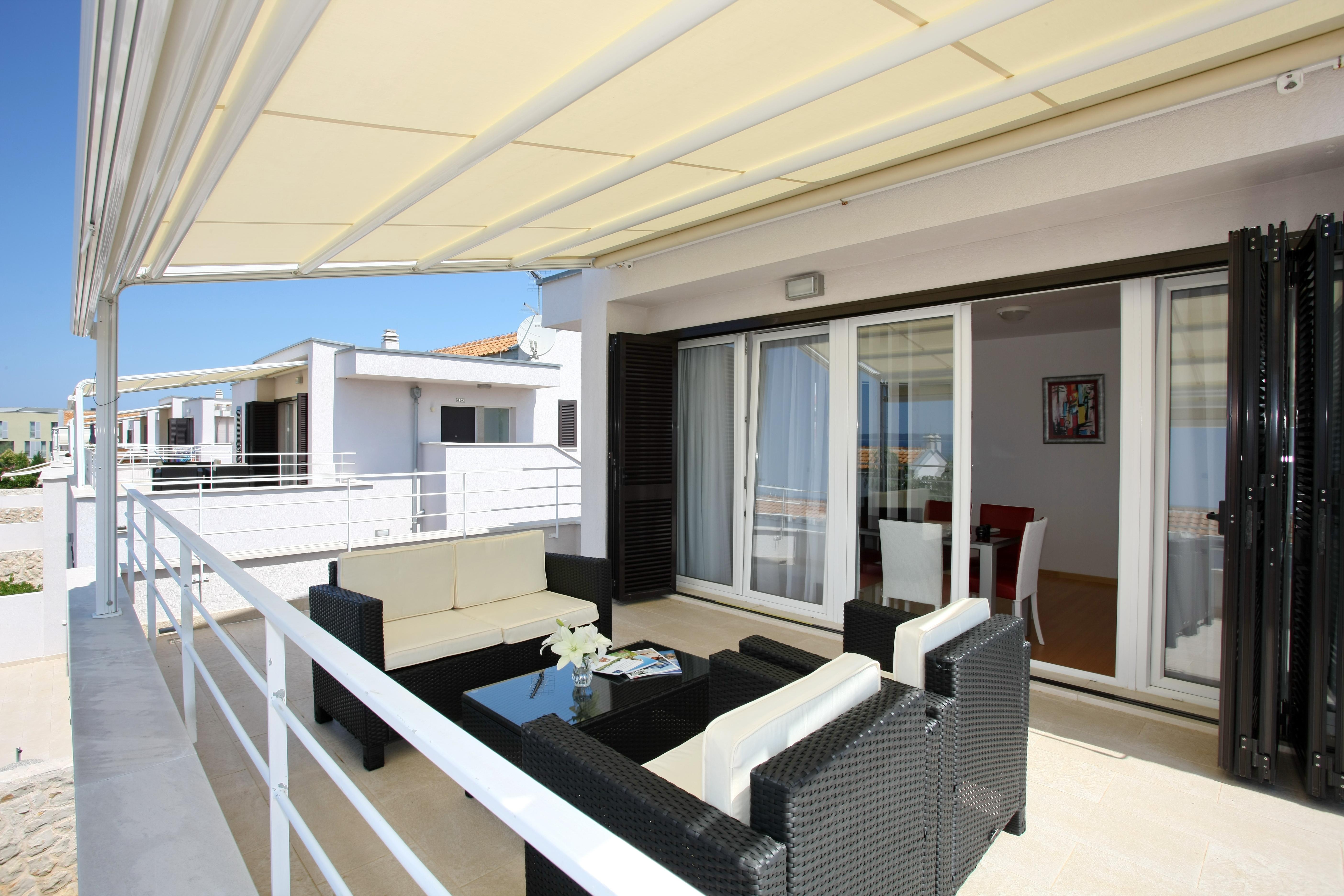 Sunnyside Apartments Resort Petrcane Exteriér fotografie